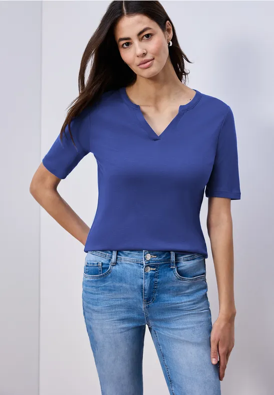 Basic Shirt amparo blue