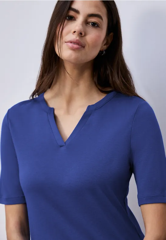 Basic Shirt amparo blue