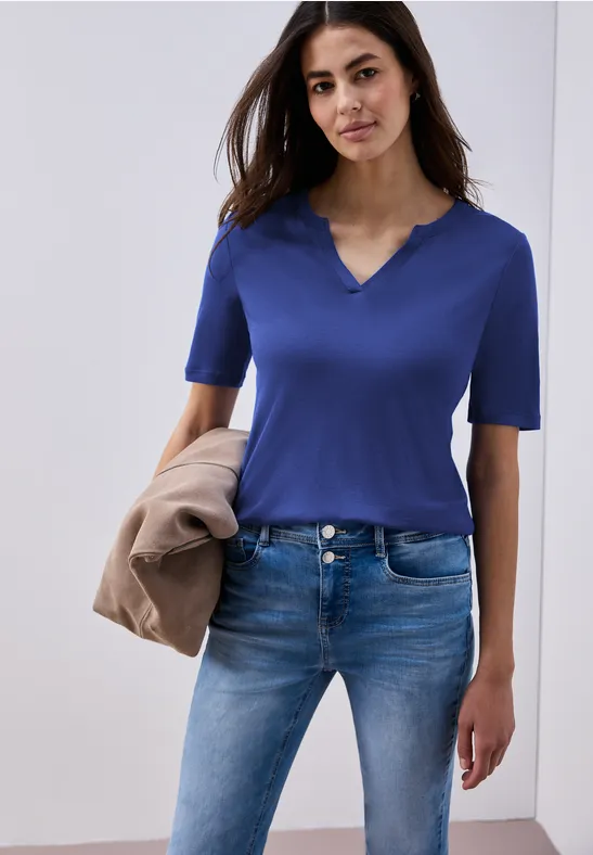 Basic Shirt amparo blue