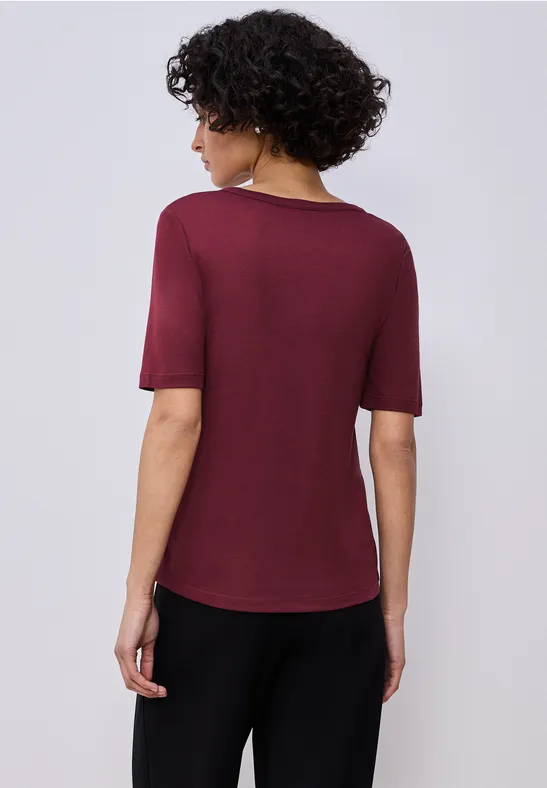 Basic shirt truffle red