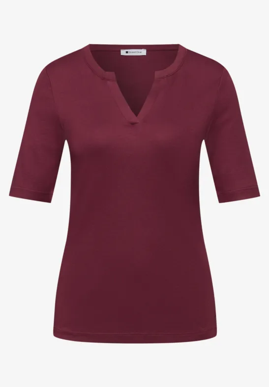 Basic shirt truffle red