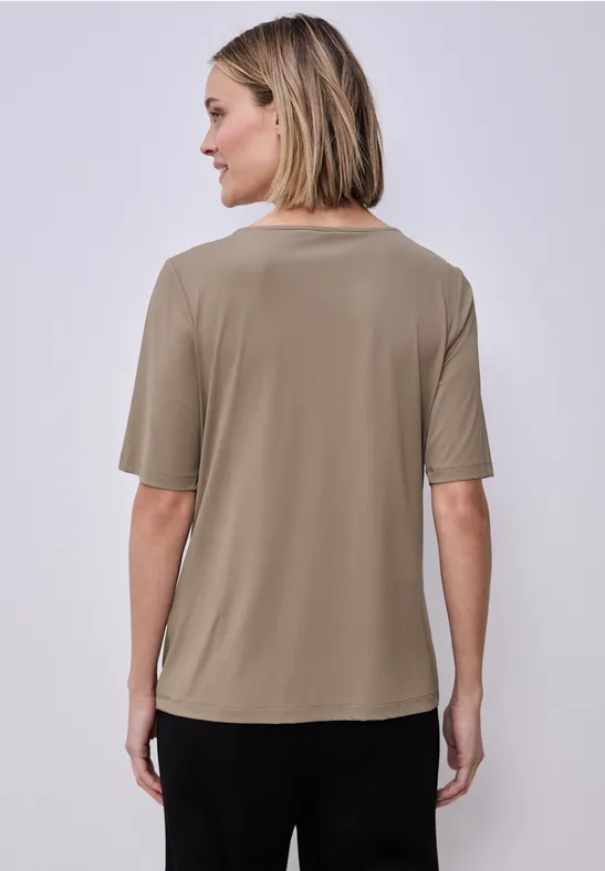 Basic shirt light terra mocha