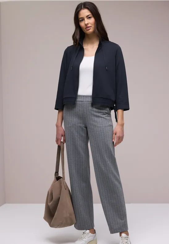 Zipper Jacke shadowed navy