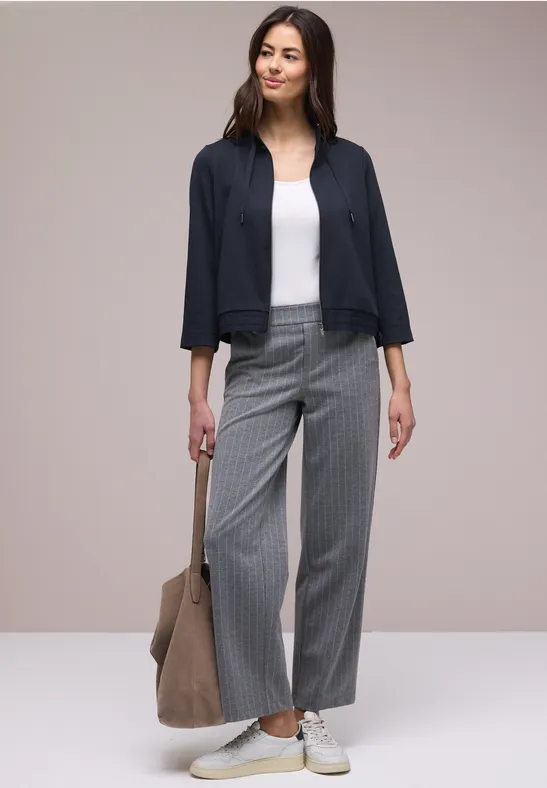 Zipper Jacke shadowed navy