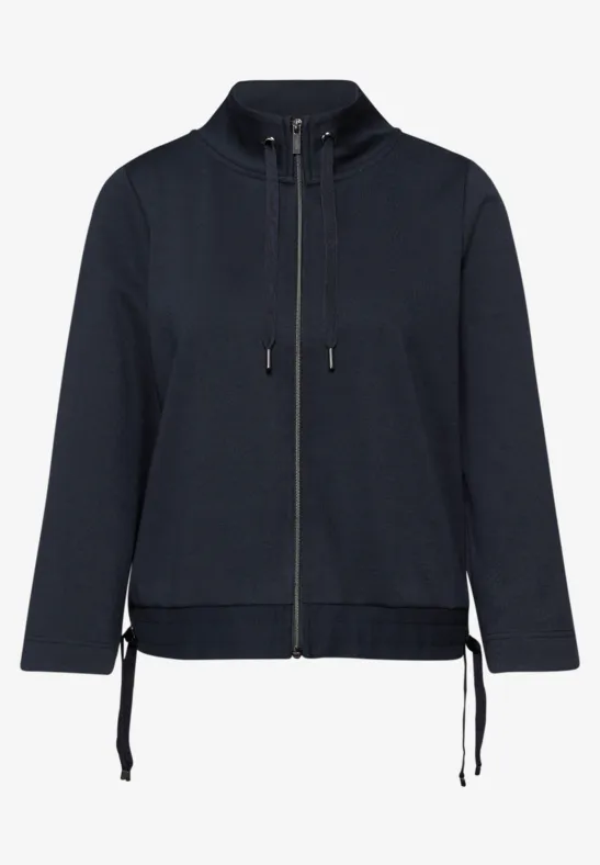 Zipper Jacke shadowed navy