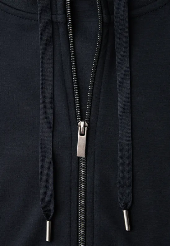 Zipper Jacke shadowed navy