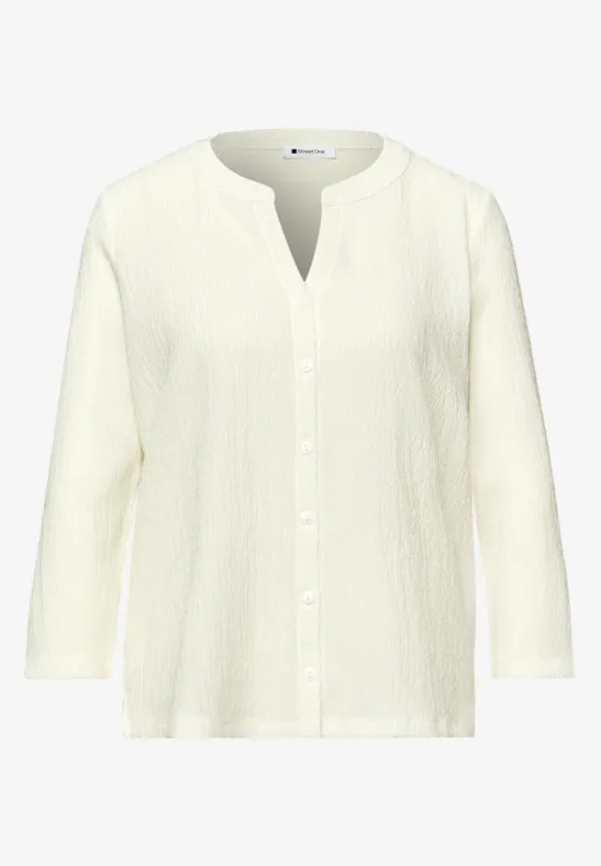 T-shirt au look tunique off white