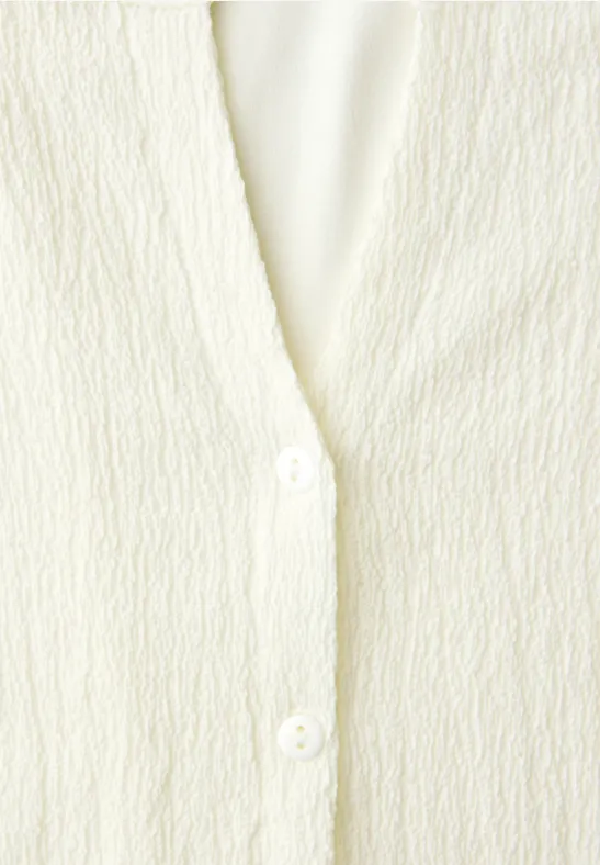 T-shirt au look tunique off white