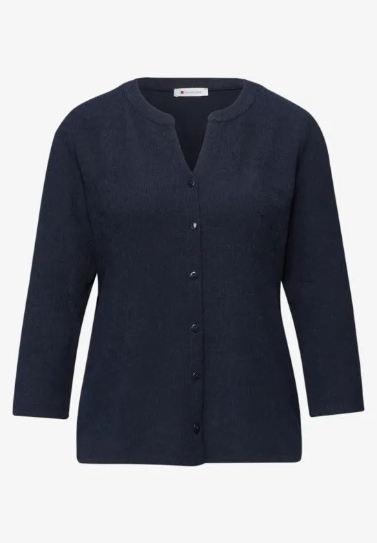 T-shirt au look tunique shadowed navy