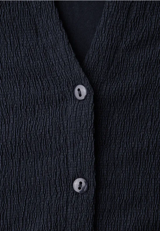 T-shirt au look tunique shadowed navy