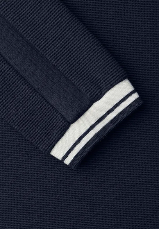 T-shirt avec détails en tape shadowed navy