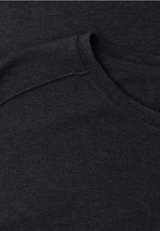 Shirt im Melange-Look shadowed navy mel.