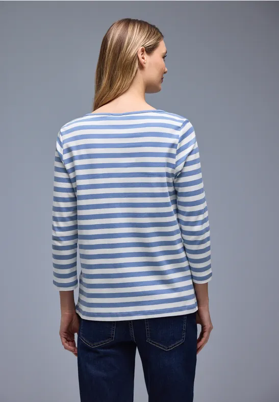 Gestreiftes Shirt bonnet blue