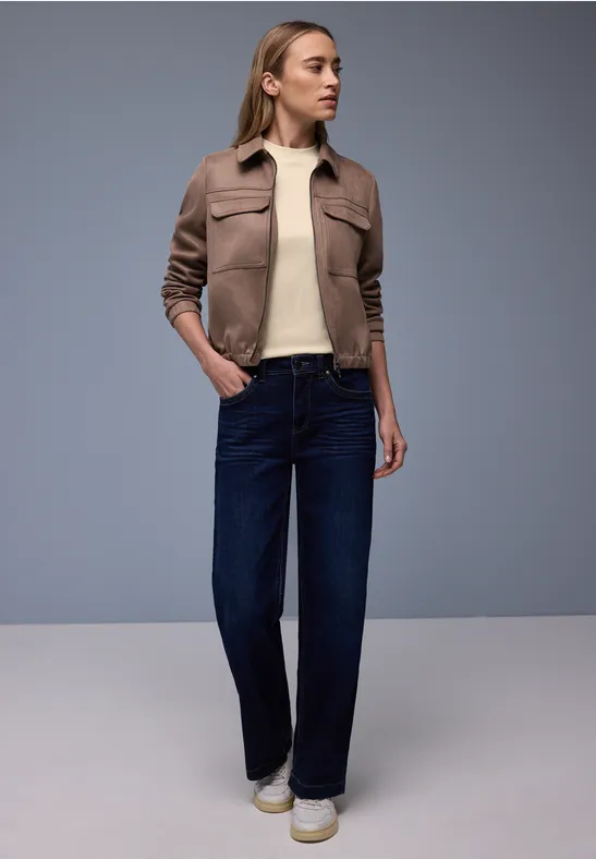 Basis top smoke beige