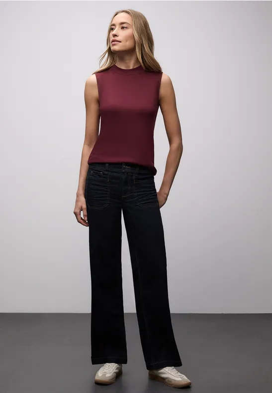 Basic Top truffle red