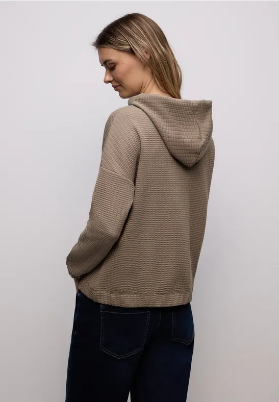 Hoodie Shirt light terra mocha
