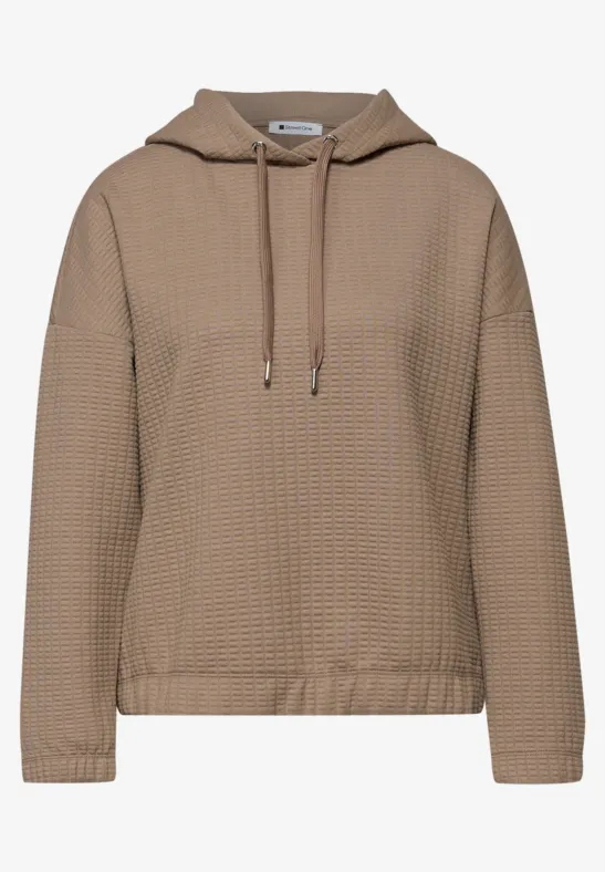 Hoodie Shirt light terra mocha
