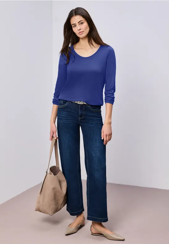 Basic Shirt amparo blue