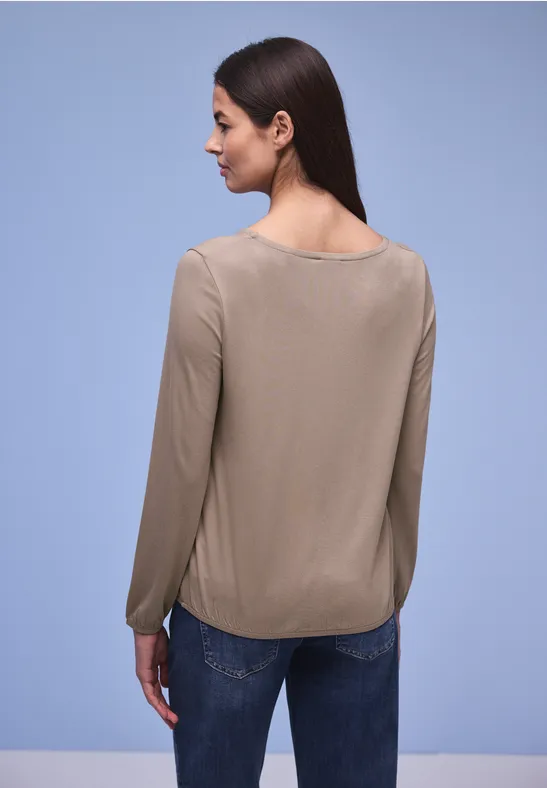 Basic Shirt light terra mocha