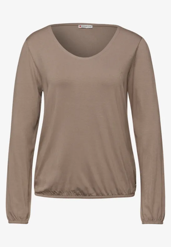 Basic Shirt light terra mocha