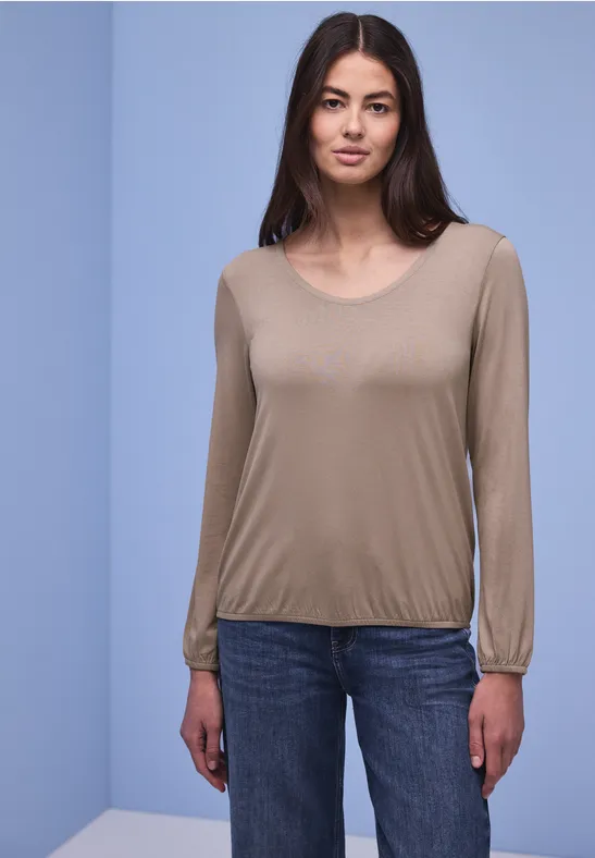 Basic Shirt light terra mocha