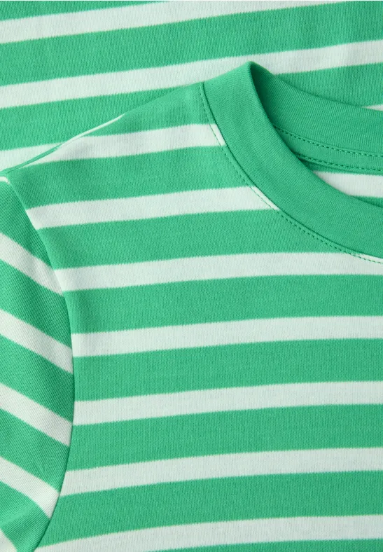 Gestreiftes Shirt arcadia green
