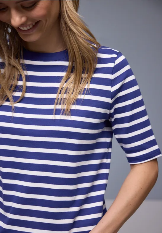 Gestreiftes Shirt amparo blue