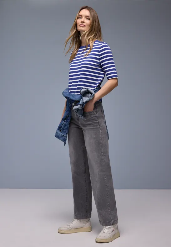 Gestreiftes Shirt amparo blue