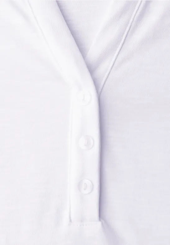 T-shirt au look tunique White