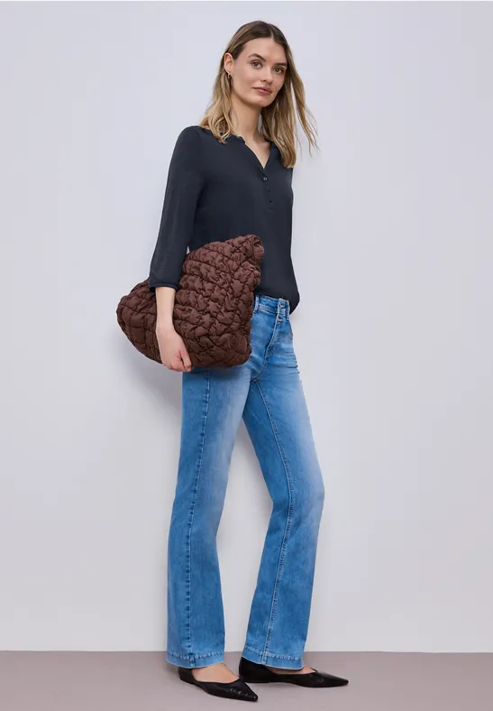 Shirt im Tunika-Look shadowed navy