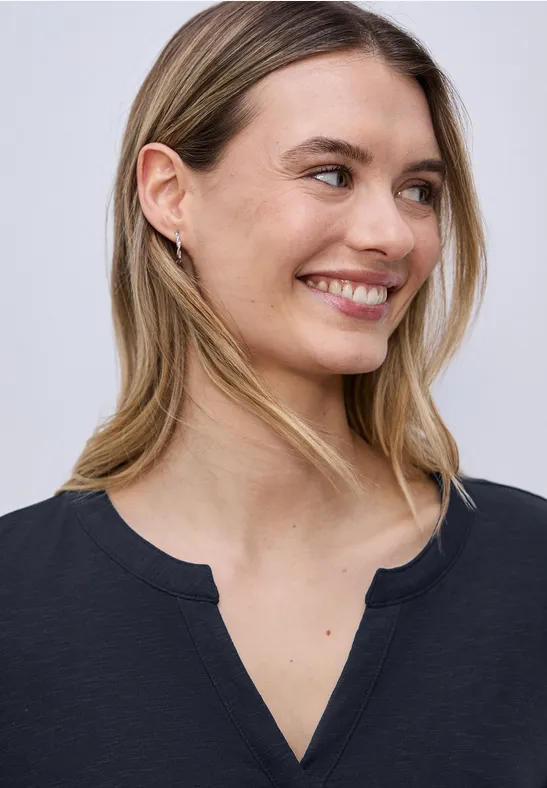 Shirt im Tunika-Look shadowed navy