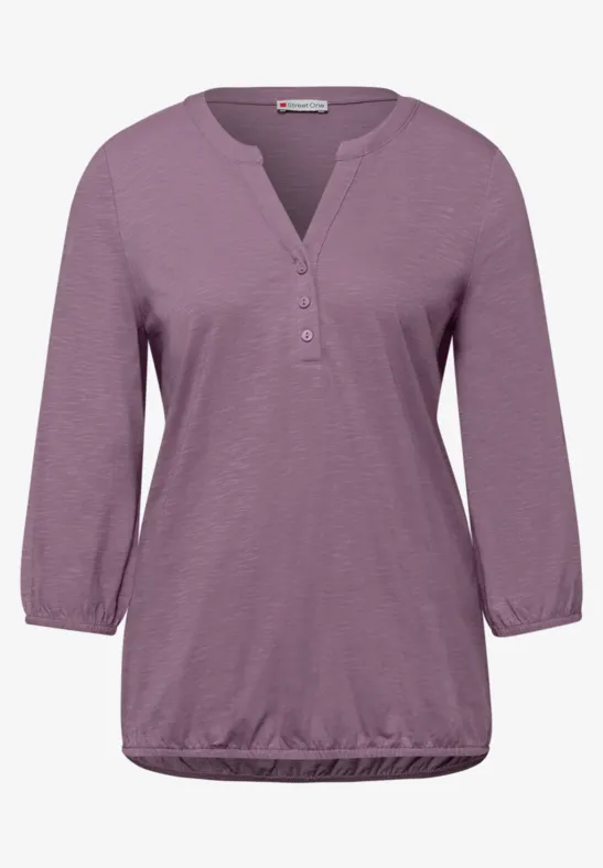 Shirt im Tunika-Look bright berry