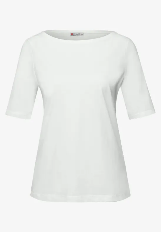 Basic Shirt im 2er-Pack off white/dark clouded blush