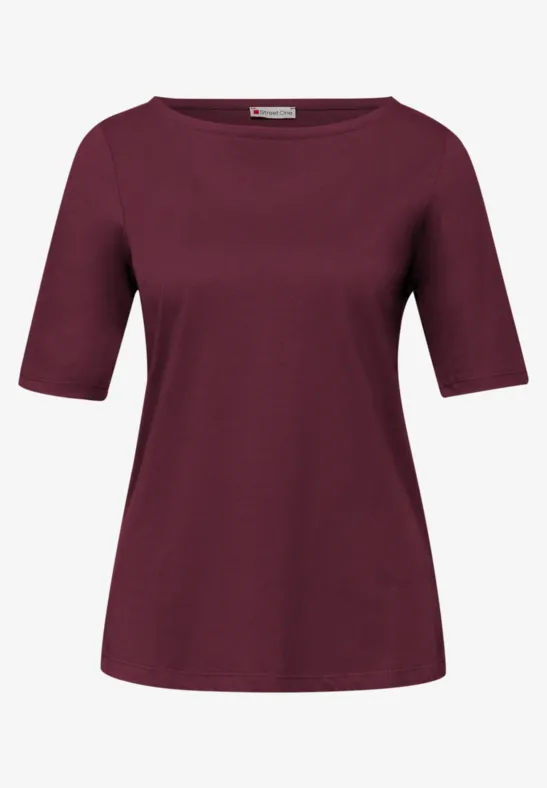 T-shirt basique en pack de 2 black/truffle red