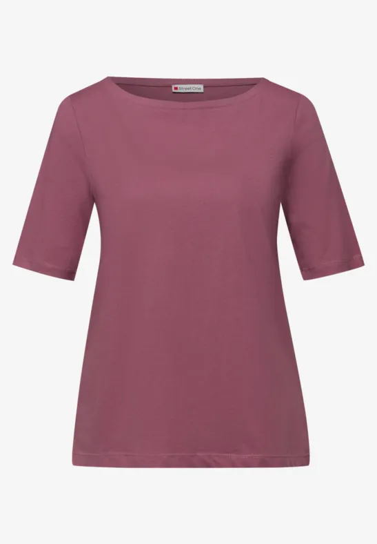 Basic Shirt im 2er-Pack minimal rose/dark clouded b.