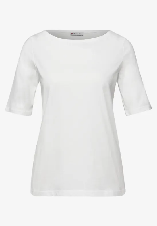 Basic Shirt in een 2-pack off white/light terra mocha