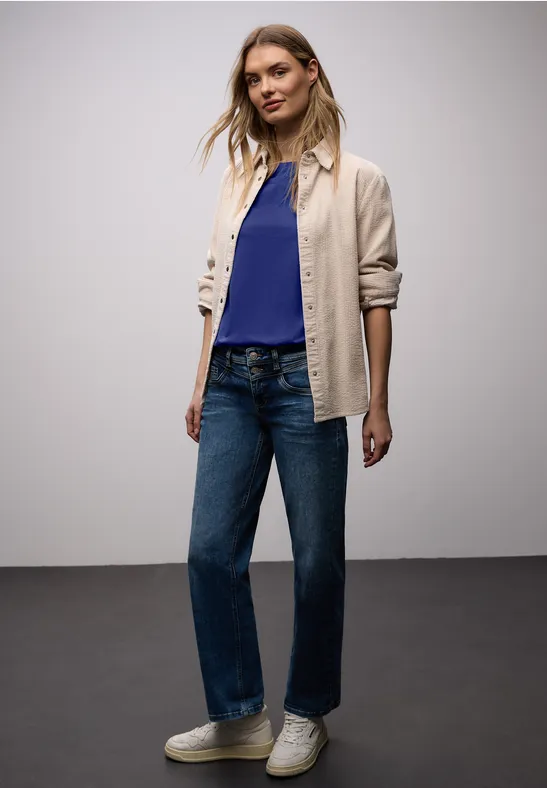 Basic T-Shirt amparo blue