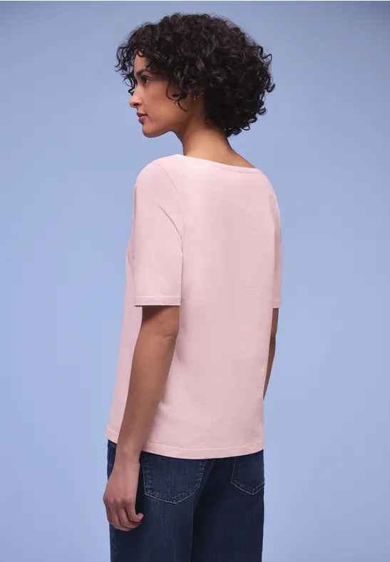 Basic T-Shirt minimal rose