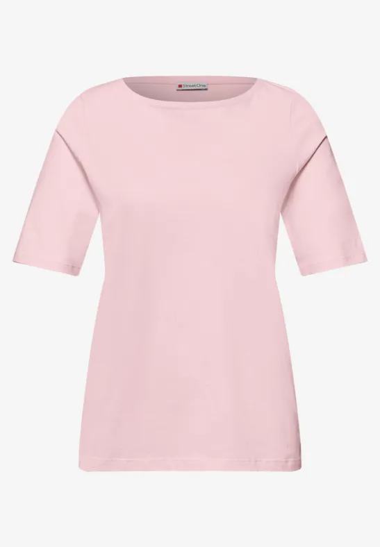 Basic T-Shirt minimal rose