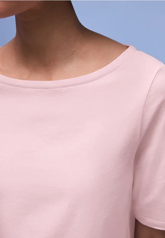 Basic T-Shirt minimal rose