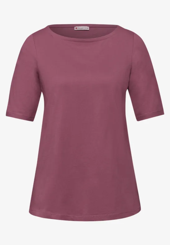 T-shirt de base dark clouded blush