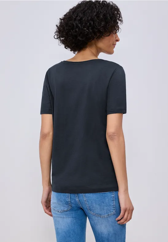 T-shirt de base shadowed navy