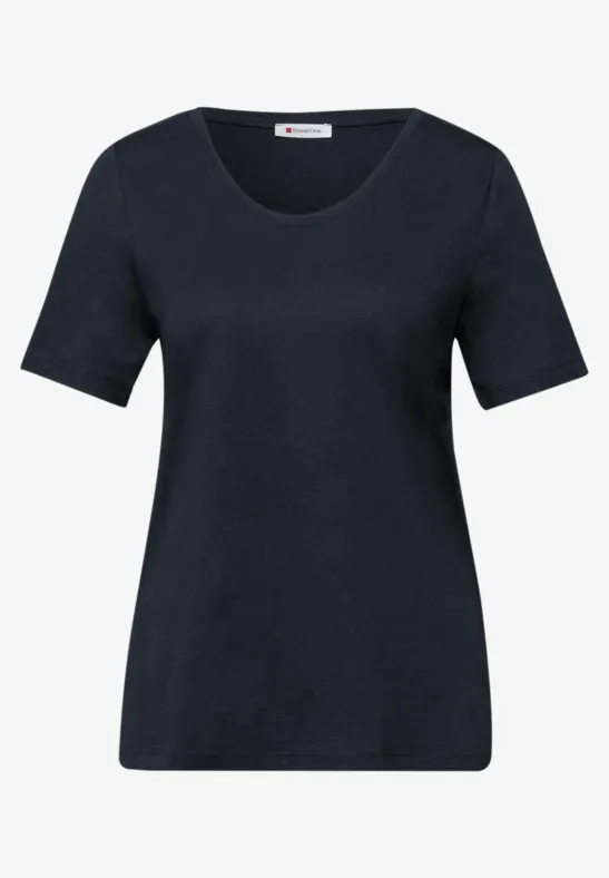 T-shirt de base shadowed navy