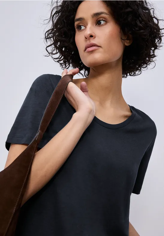 T-shirt de base shadowed navy