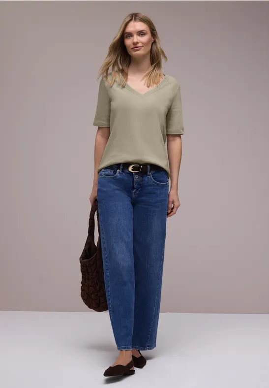 T-shirt de base timeless beige