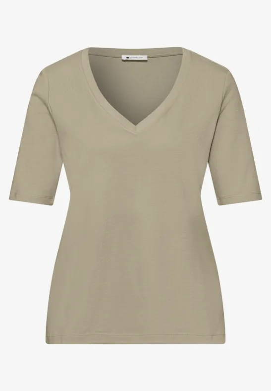T-shirt de base timeless beige