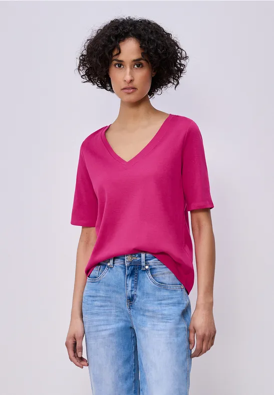 Basic T-Shirt magenta dream