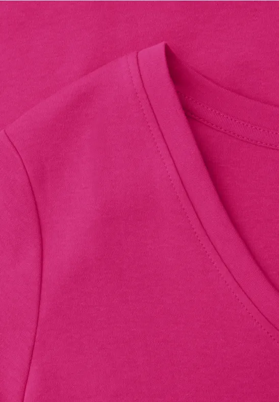 Basic T-Shirt magenta dream