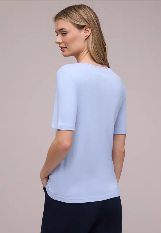 Basic T-Shirt cashmere blue