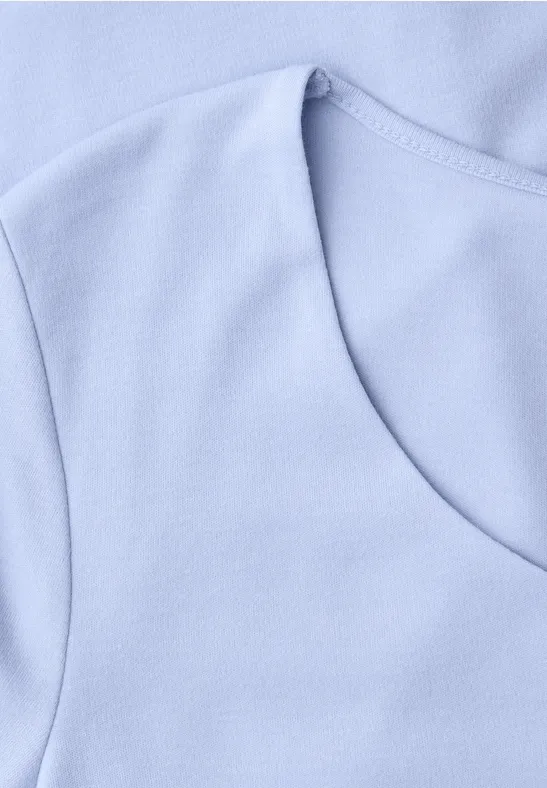Basic T-Shirt cashmere blue